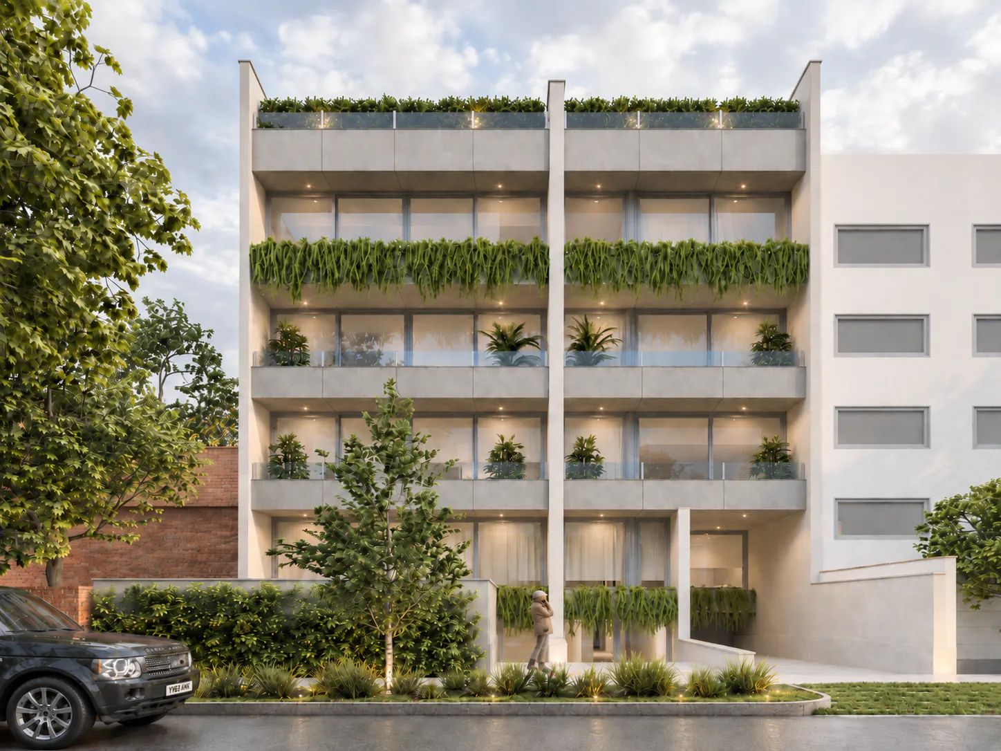 Fachada de Vive el Golf